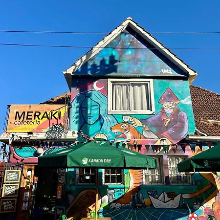 Meraki Hostel - Cerro Alegre - Вальпараисо Экстерьер фото